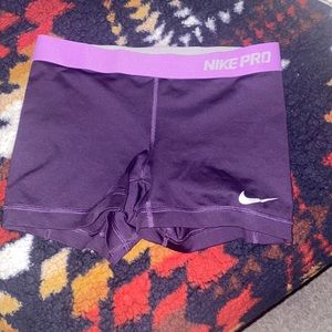 Purple Nike pros